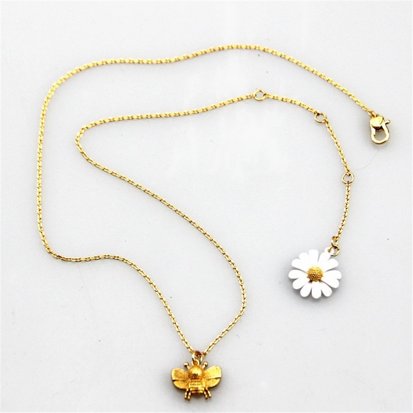 NEW KATE SPADE ALL A BUZZ NECKLACE - Picture 4 of 4